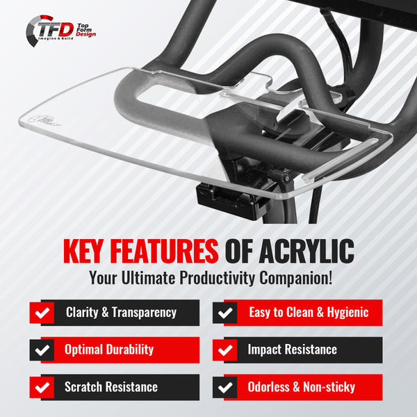 TFD The Tray V2, Compatible with Peloton Bikes (Original Models)