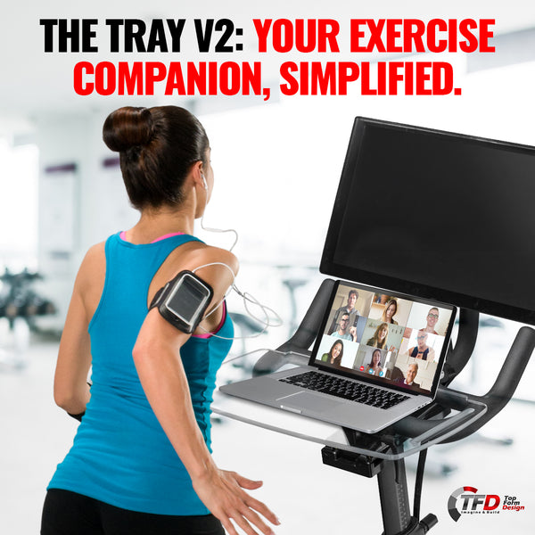 TFD The Tray V2, Compatible with Peloton Bikes (Original Models)
