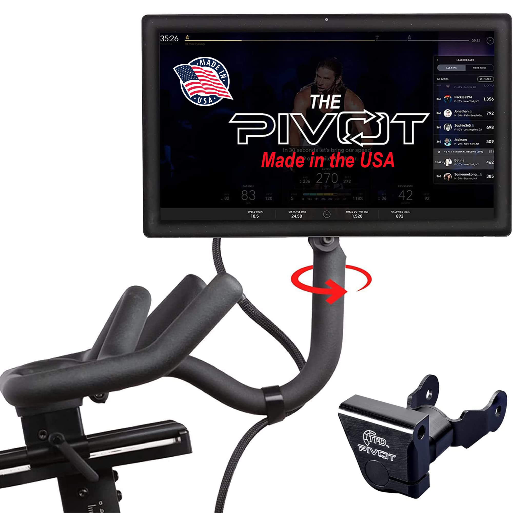 The Pivot Compatible with Peloton Bikes - Main Image