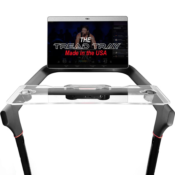 TFD The Tread Tray 2.0 (Clear) | Compatible with Peloton Tread