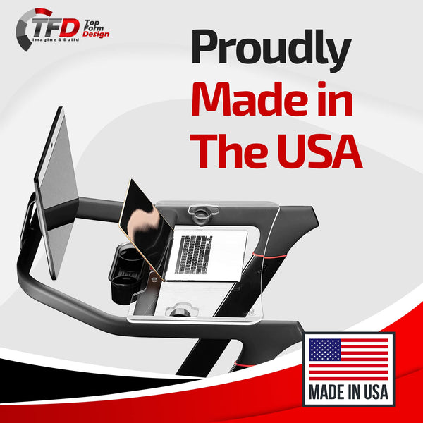 TFD The Tread Tray 2.0 (Clear) | Compatible with Peloton Tread